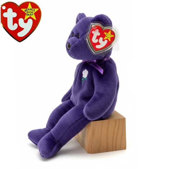 NEW RARE‼️ Ty Beanie Baby Princess Diana 1997 Limited Edition #474 w/TAG ERRORS - Picture 6 of 16
